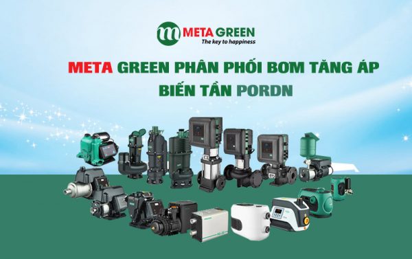 Meta Green phân phối lắp đặt máy bơm tăng áp biến tần