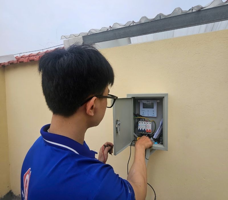 Hệ thống heat pump công nghiệp tại hải phòng